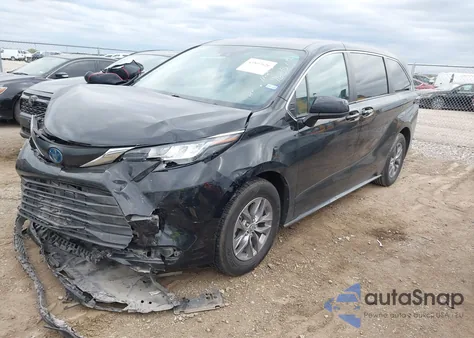2023 Toyota Sienna Le from USA, damaged, VIN 5TDKRKEC7PS152197